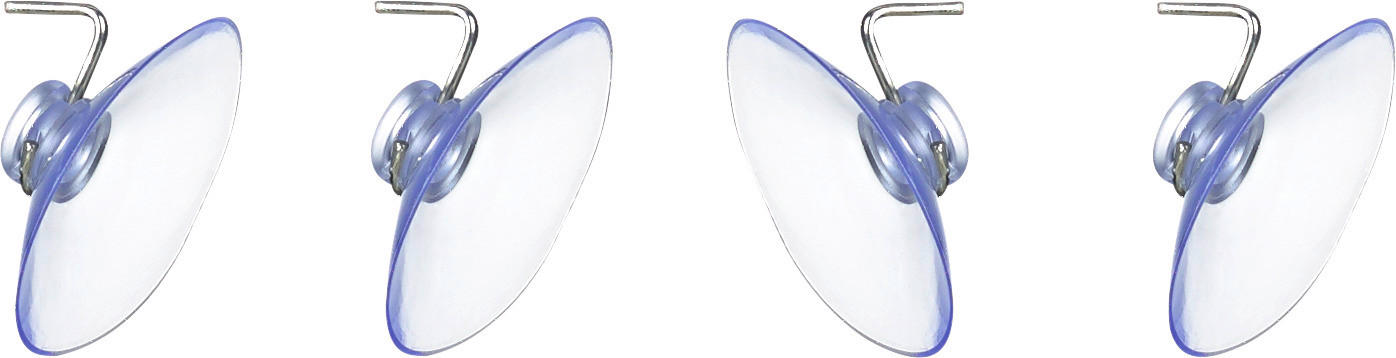 WANDHAKEN  in Klar  - Klar, Basics, Kunststoff (15,6cm)