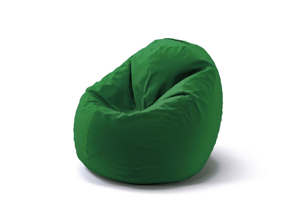 SITZSACK  - Dunkelgrün, Design, Textil (60/110/60cm) - MID.YOU