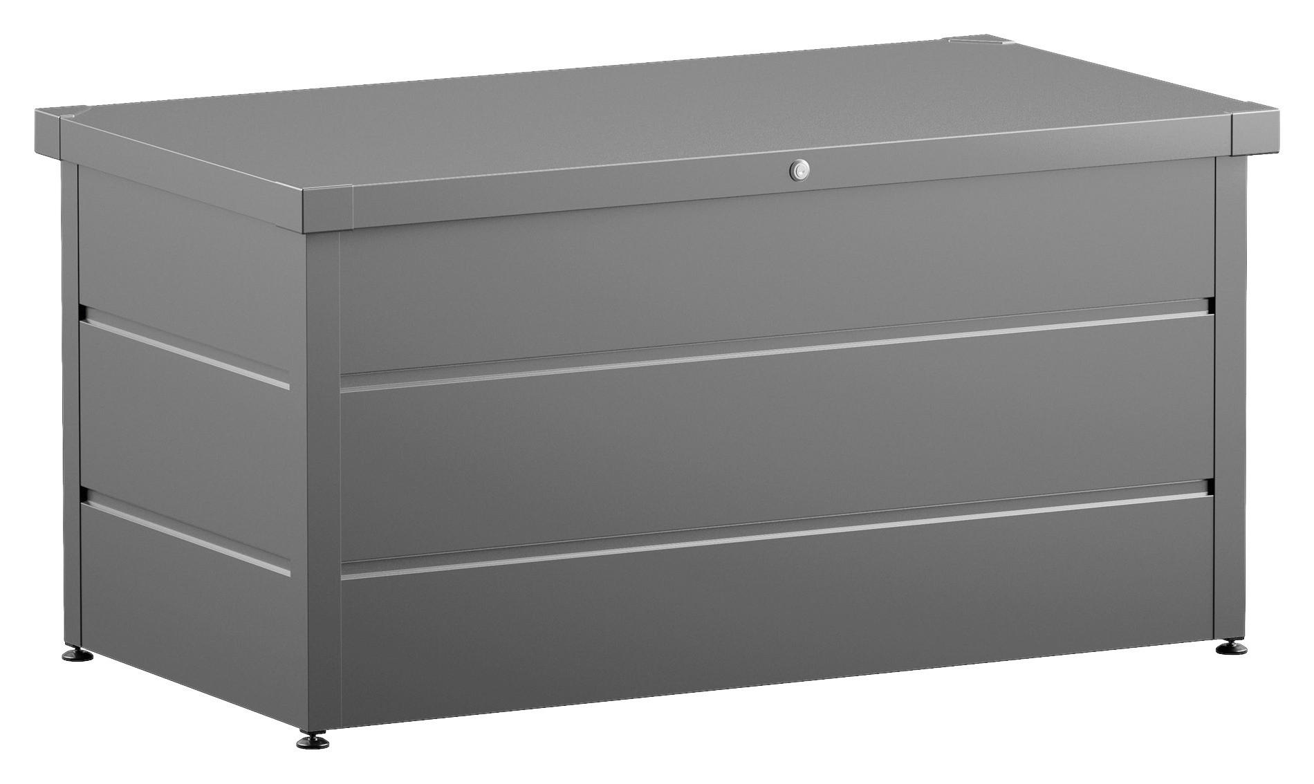  KISSENBOX 136/72,5/67,5 cm Metall Alufarben  - Alufarben, Basics, Metall (136/72,5/67,5cm) - Hörmann