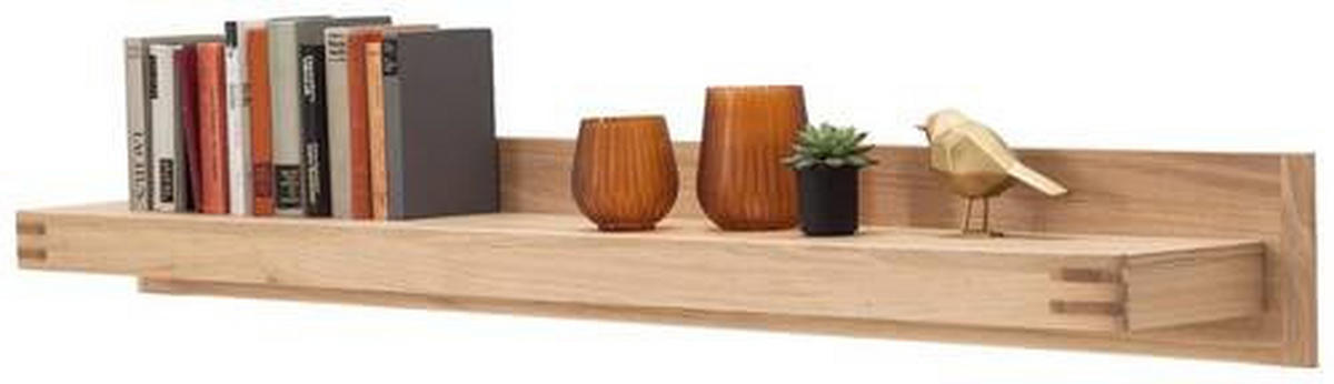 WANDBOARD in 180/20/25 cm Eichefarben  - Eichefarben, Design, Holz/Holzwerkstoff (180/20/25cm) - Livetastic