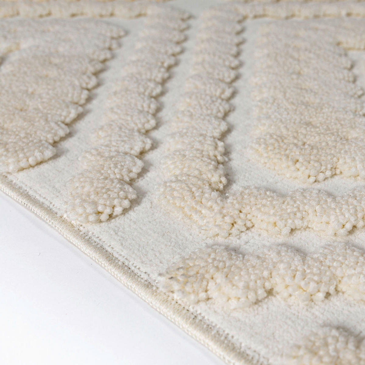 HOCHFLORTEPPICH 200/300 cm Diomara Elfenbein rechteckig  - Elfenbein, Basics, Kunststoff/Textil (200/300cm) - Flair Rugs