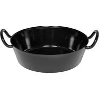 PFANNE  - Schwarz, Basics, Metall (24/6,8cm) - Riess
