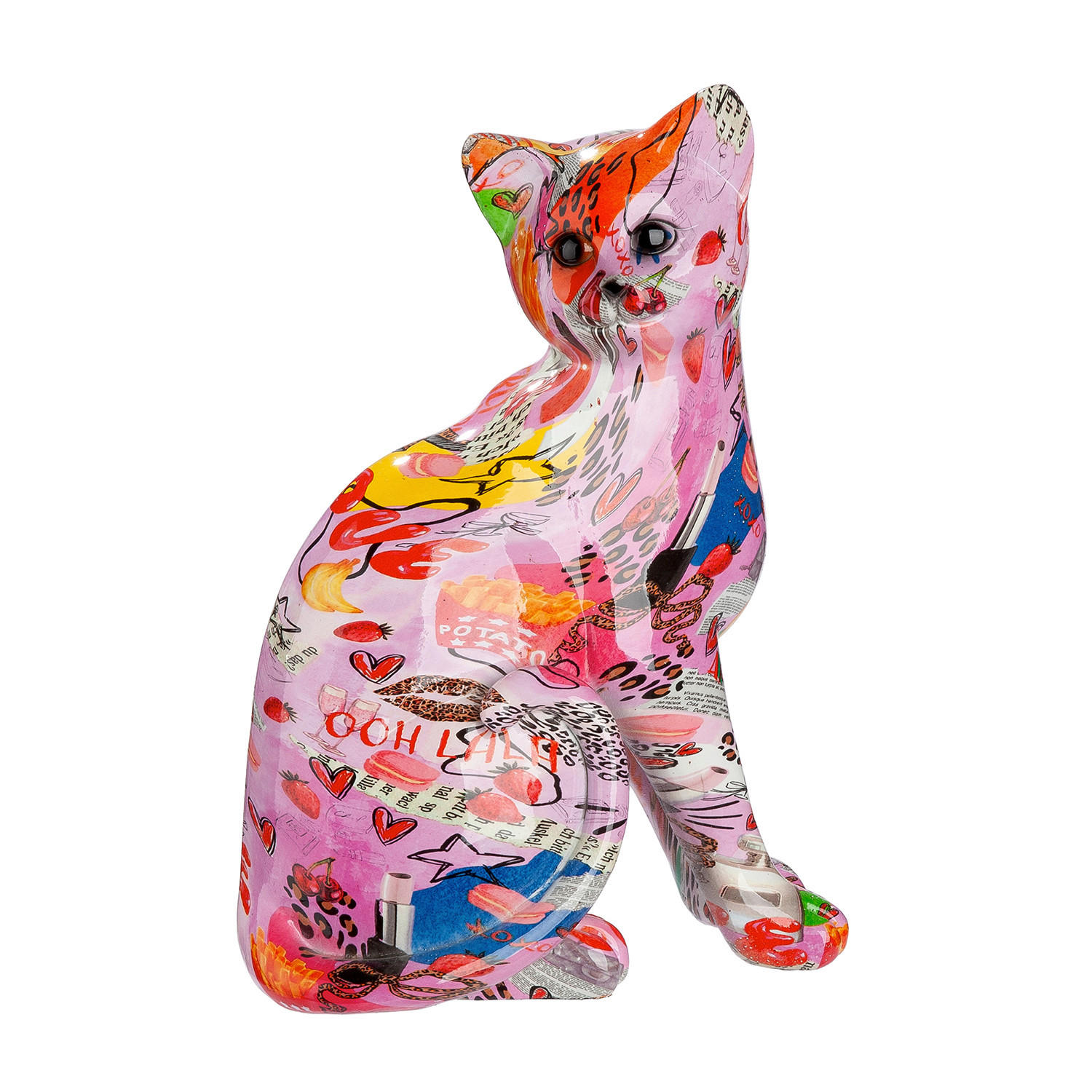 DEKOKATZE - Multicolor, Basics, Kunststoff (21/29/16cm)