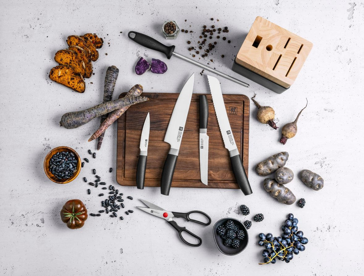 MESSERBLOCK Five Star 7-teilig  - Schwarz, Basics, Holz/Kunststoff - Zwilling
