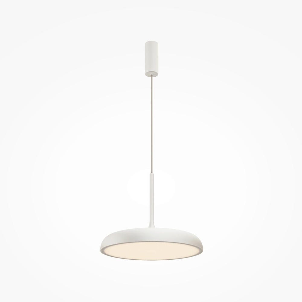 PENDELLEUCHTE 40/57 cm  - Weiß, Basics, Metall (40/57cm) - MAYTONI