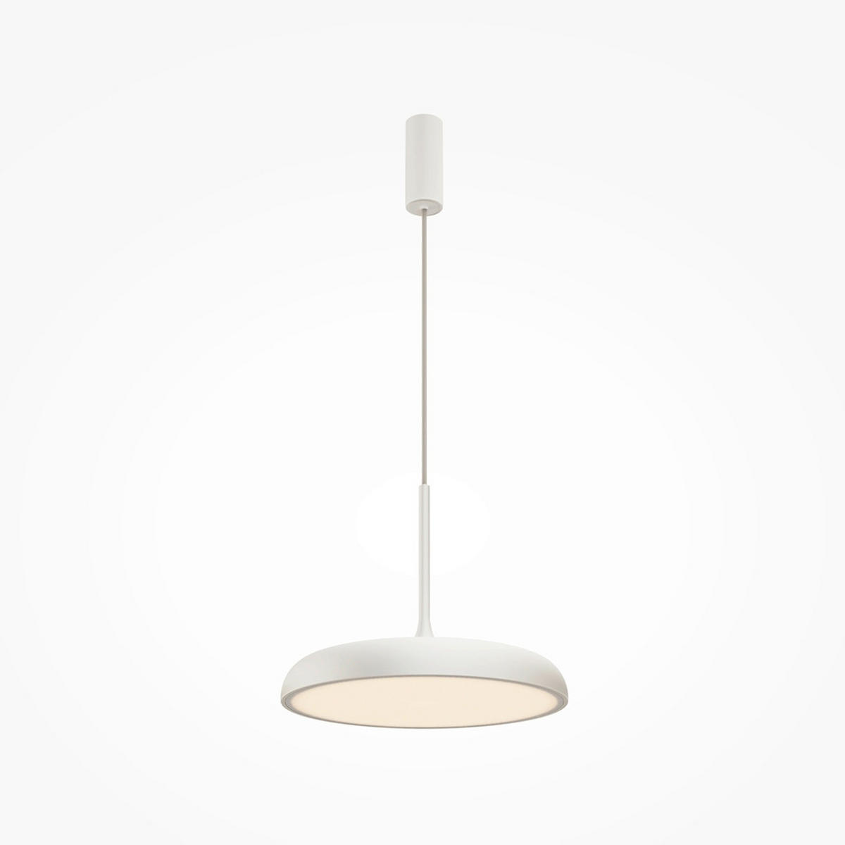 PENDELLEUCHTE 40/57 cm    - Weiss, Basics, Metall (40/57cm) - MAYTONI