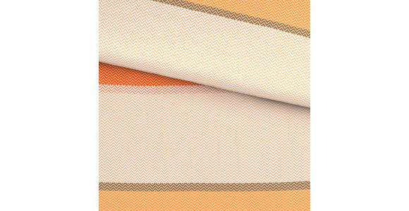 BETTWÄSCHE TANJA Satin 140/200 cm  - Orange, KONVENTIONELL, Textil (140/200cm) - Novel