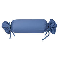 NACKENROLLENBEZUG Giacomo 15/40 cm  - Blau, Basics, Textil (15/40cm) - Janine