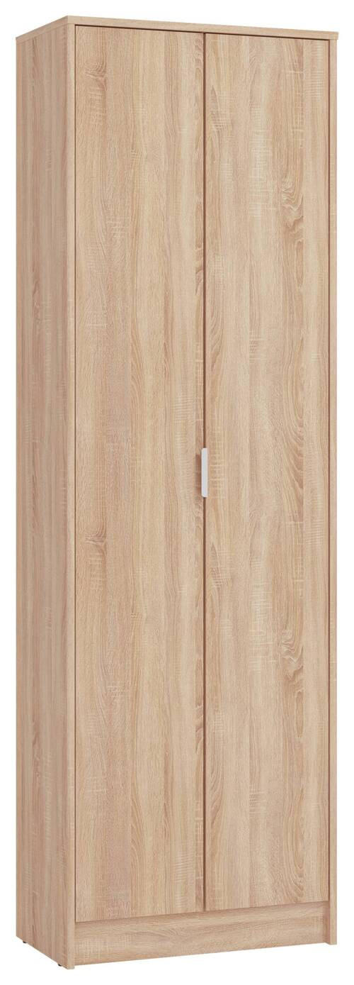 CIPŐSSZEKRÉNY 60/191,5/33 cm  - Sonoma tölgy, Basics, faalapú anyag (60/191,5/33cm) - Carryhome
