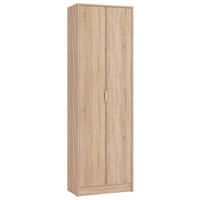 CIPŐSSZEKRÉNY 60/191,5/33 cm  - Sonoma tölgy, Basics, faalapú anyag (60/191,5/33cm) - Carryhome