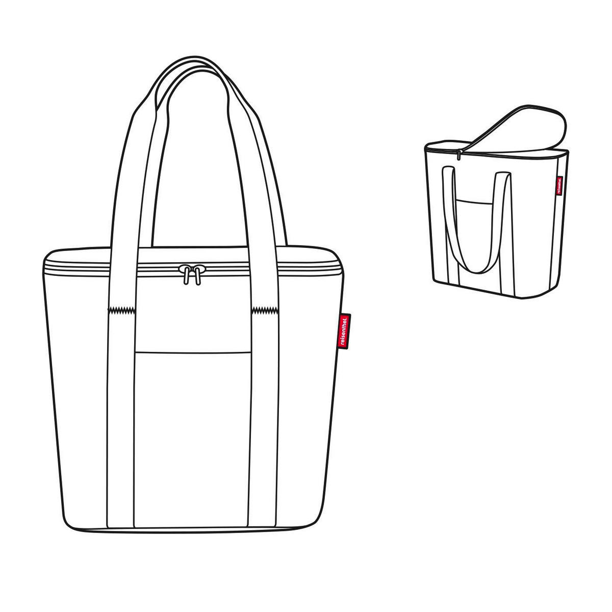 KÜHLTASCHE 15 L  - Grau, Basics, Textil (38/35/16cm) - Reisenthel