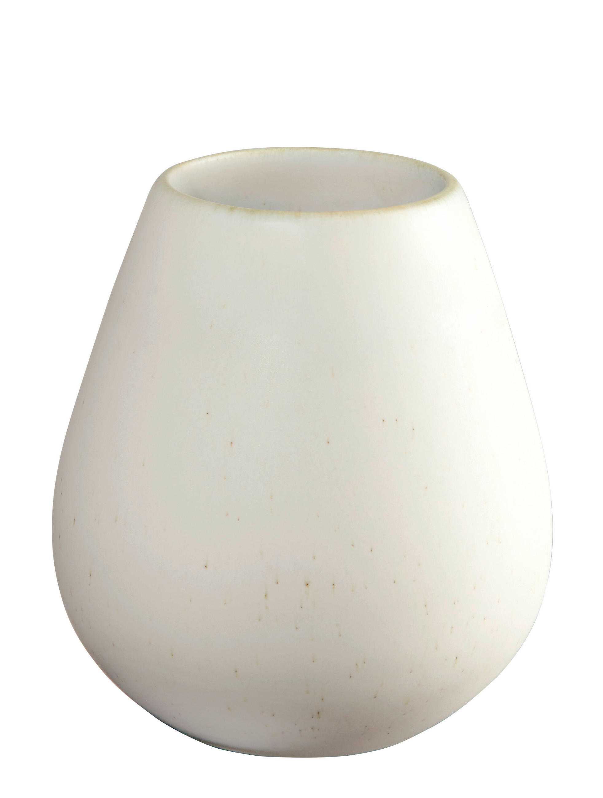 VASE  - Weiss, Basics, Keramik (9/18cm) - ASA