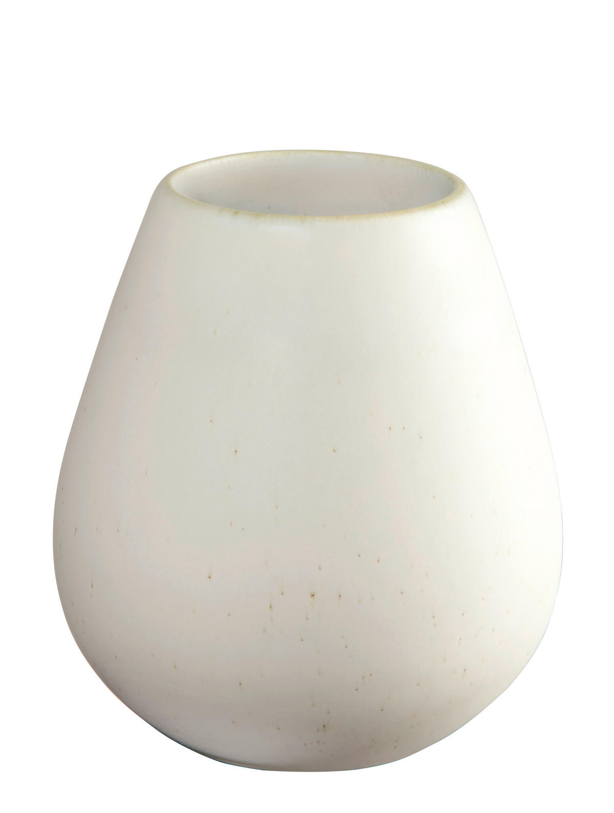 VASE  - Weiss, Basics, Keramik (9/18cm) - ASA