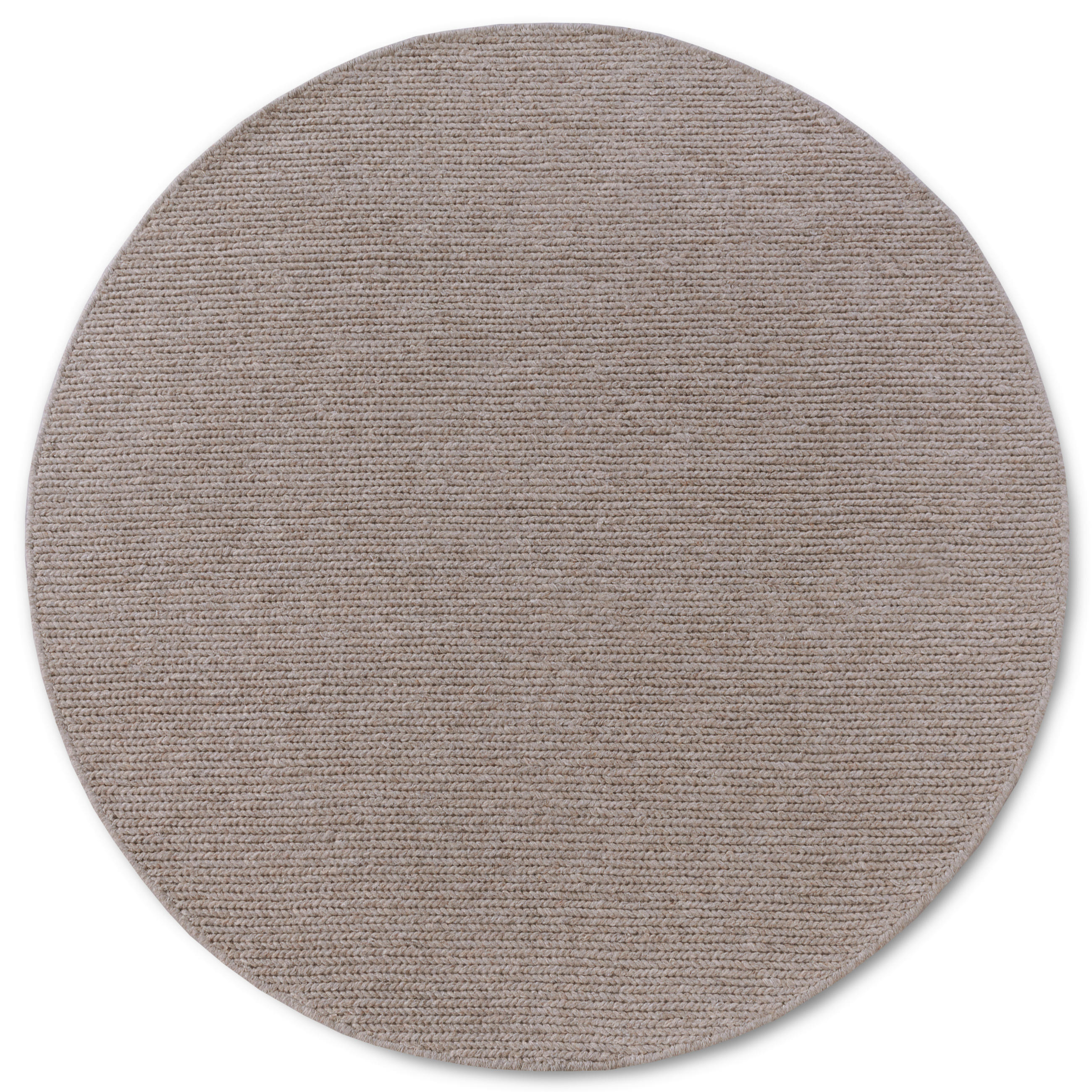 HANDWEBTEPPICH 200 cm Kollektion 1748 Cappuccino rund  - Cappuccino, Basics, Textil (200cm) - Villeroy & Boch