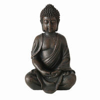 BUDDHA - hnědá, Basics, plast (12/10/20cm)