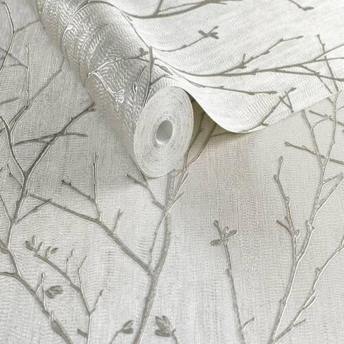 VLIESTAPETE  - Weiß, Basics, Papier/Kunststoff (52/1000cm) - Xora