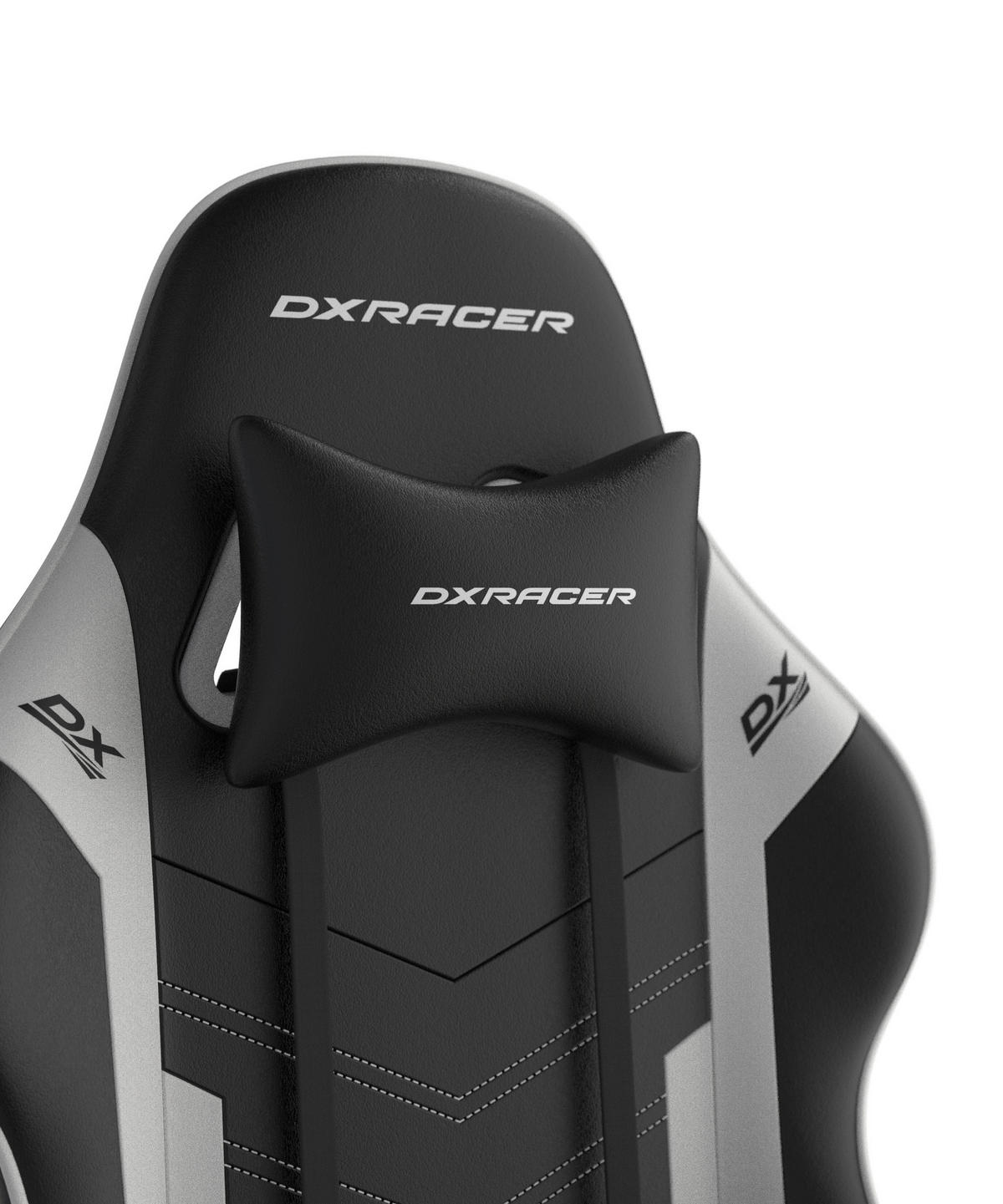GAMINGSTUHL Weiß, Schwarz Kunststoff, Textil   - Schwarz/Weiß, MODERN, Kunststoff/Textil (67/126/67cm) - Dxracer