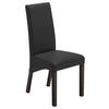 STUHL Lederlook Anthrazit, Buche Kolonial  - Anthrazit/Buche Kolonial, KONVENTIONELL, Holz/Textil (47/102/57cm) - Carryhome