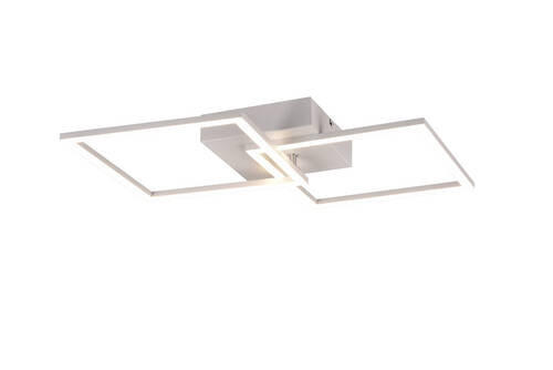 STROPNÍ LED SVÍTIDLO,  - bílá, Trend, kov (44,6/7/39,6cm)