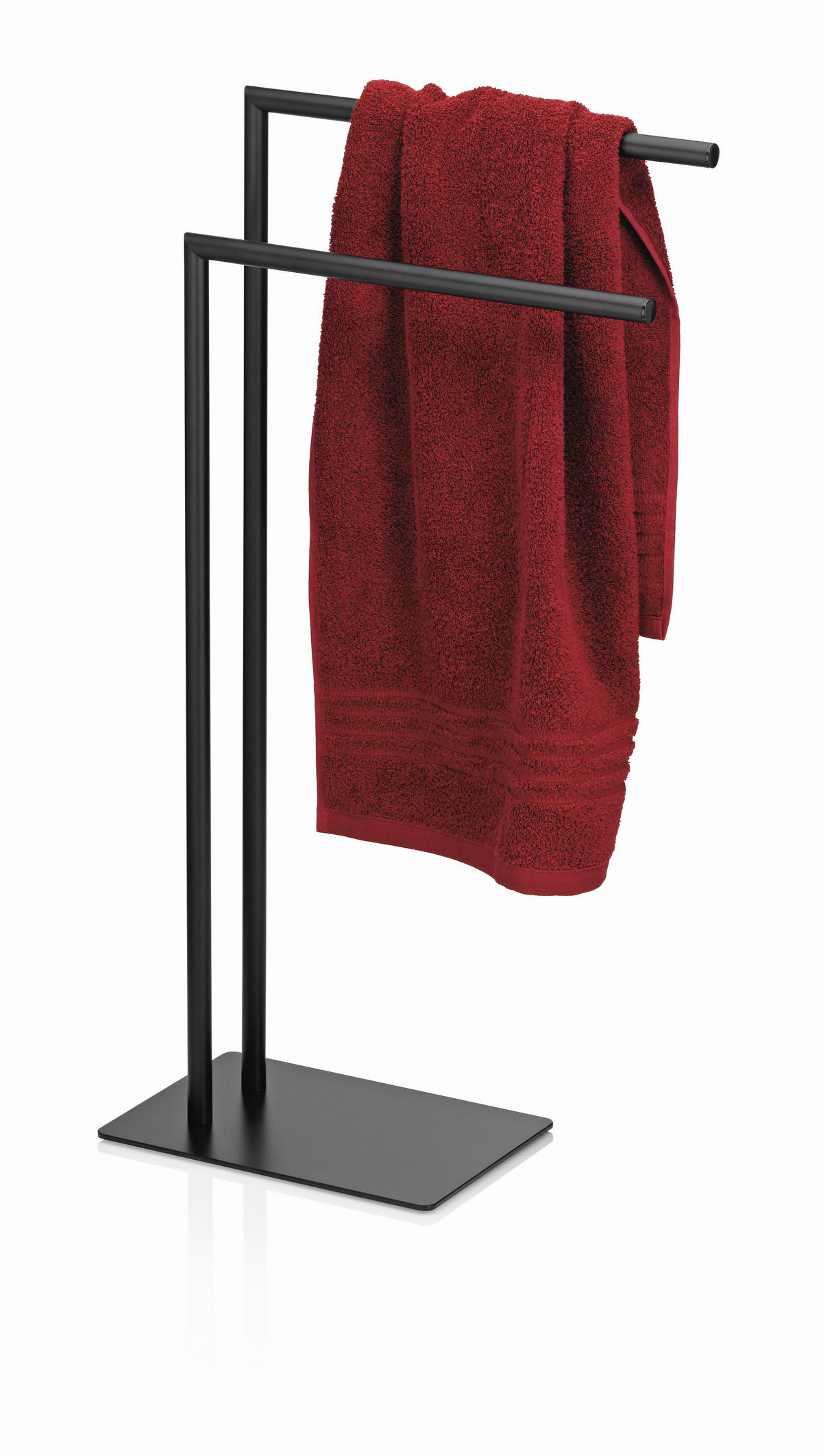 DRŽAČ RUČNIKA  crna  STYLE  - crna, Basics, metal (30/20/81cm) - Kela