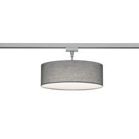 SCHIENENSYSTEM-HÄNGELEUCHTE - Grau, Basics, Textil (30/16,3cm) - Trio Leuchten