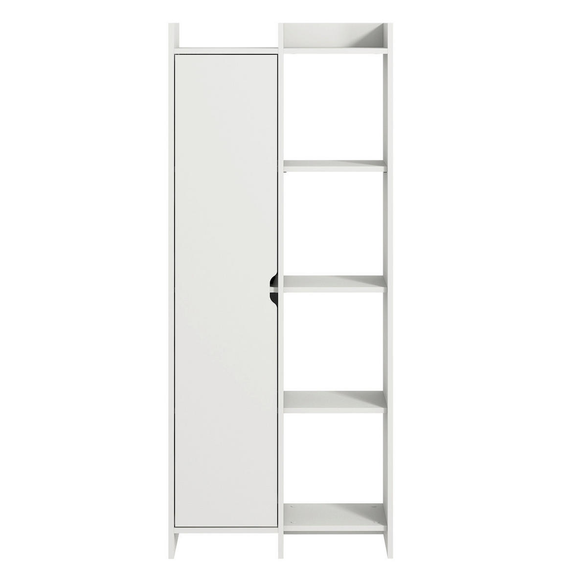 HYLLA i 70/180/30 cm vit  - vit, Design, trämaterial (70/180/30cm) - Livetastic