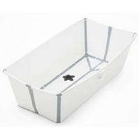BABYBADEWANNE Faltbar Flexi Bath XL  - Weiß, Trend, Kunststoff (82/41/24cm) - Stokke
