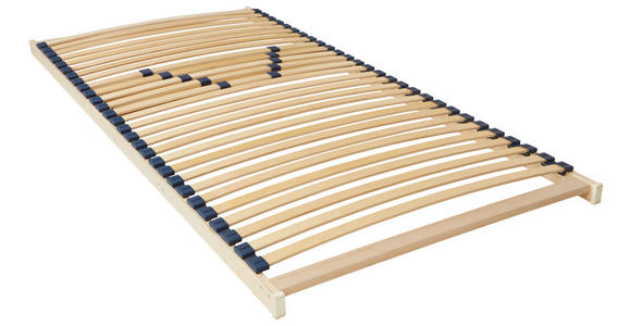 LATTENROST Kopfteil, Fußteil, Mittelzone verstellbar, Birke  - Birkefarben, Basics, Holz/Kunststoff (140/200cm) - Sleeptex