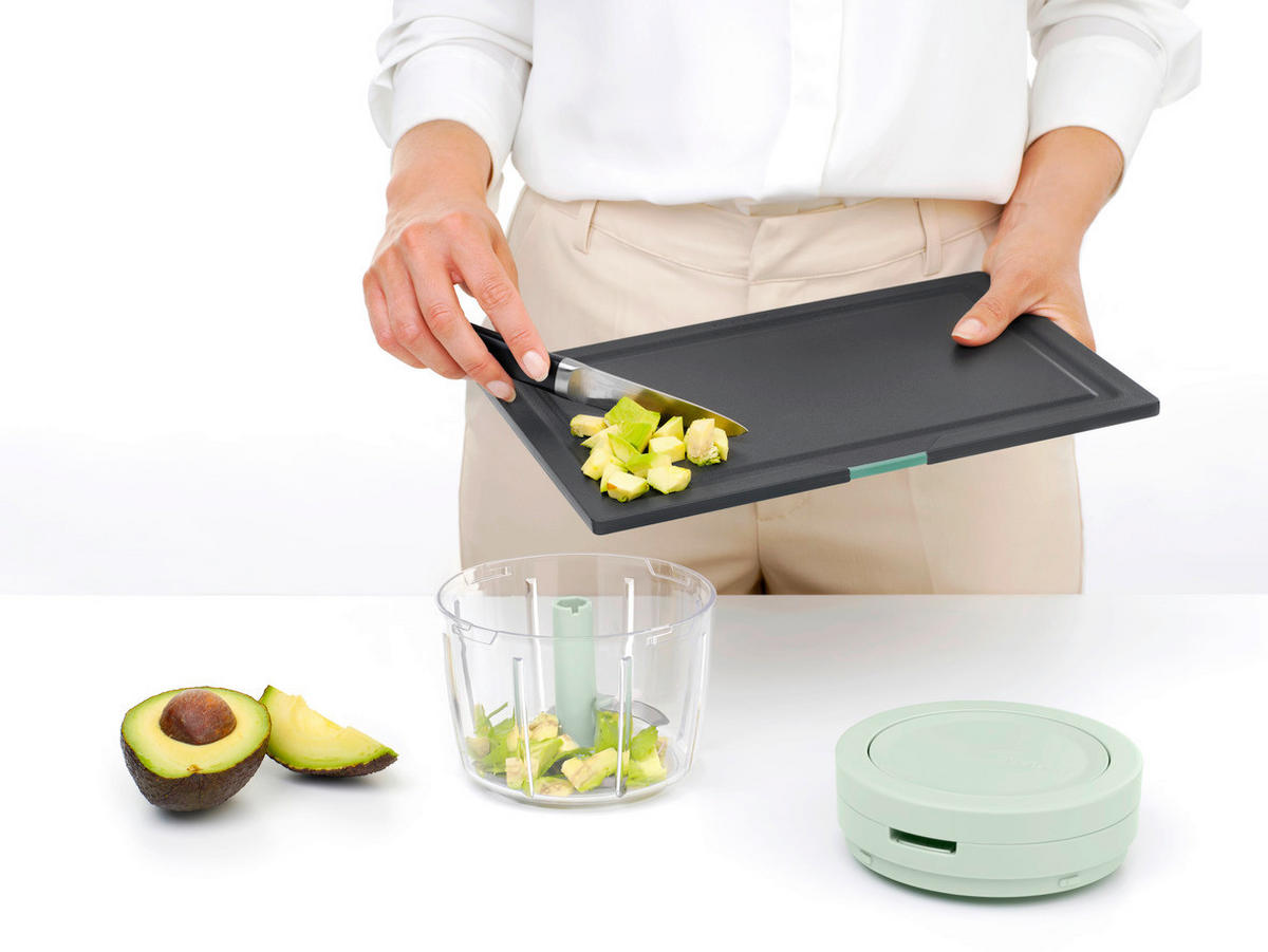 UNIVERZALNI SEKLJALNIK - žadasto zelena, Basics, umetna masa (13,5/13,5/12cm) - Brabantia