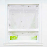 FALTROLLO  transparent  80/130 cm    - Silberfarben/Weiß, Basics, Textil (80/130cm)