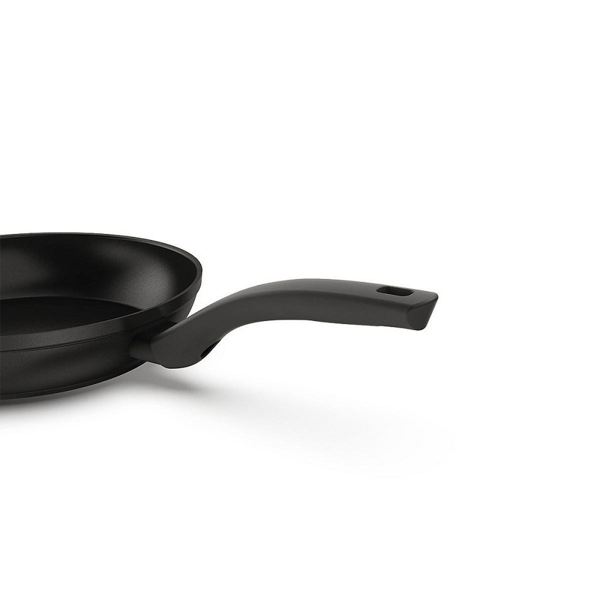 KOCHTOPFSET Sereno 5-teilig  - Edelstahlfarben/Schwarz, Basics, Metall (53/36/33cm) - Fissler