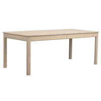 MATBORD i trä 200/95/76 cm   - ek Bianco, Klassisk, trä (200/95/76cm) - Rowico