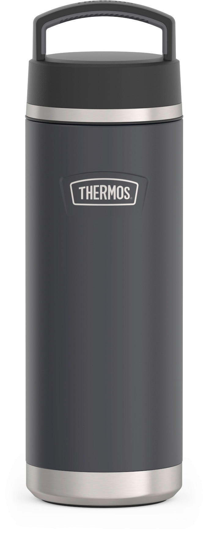 ISOLIERFLASCHE ICON 0,71 L  - Dunkelgrau, Basics, Metall (0,71l) - Thermos