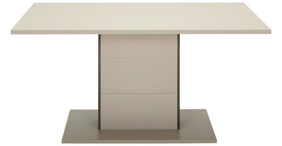 ESSTISCH - Eichefarben/Grau, MODERN, Holzwerkstoff (160/78/90cm) - Hom`in