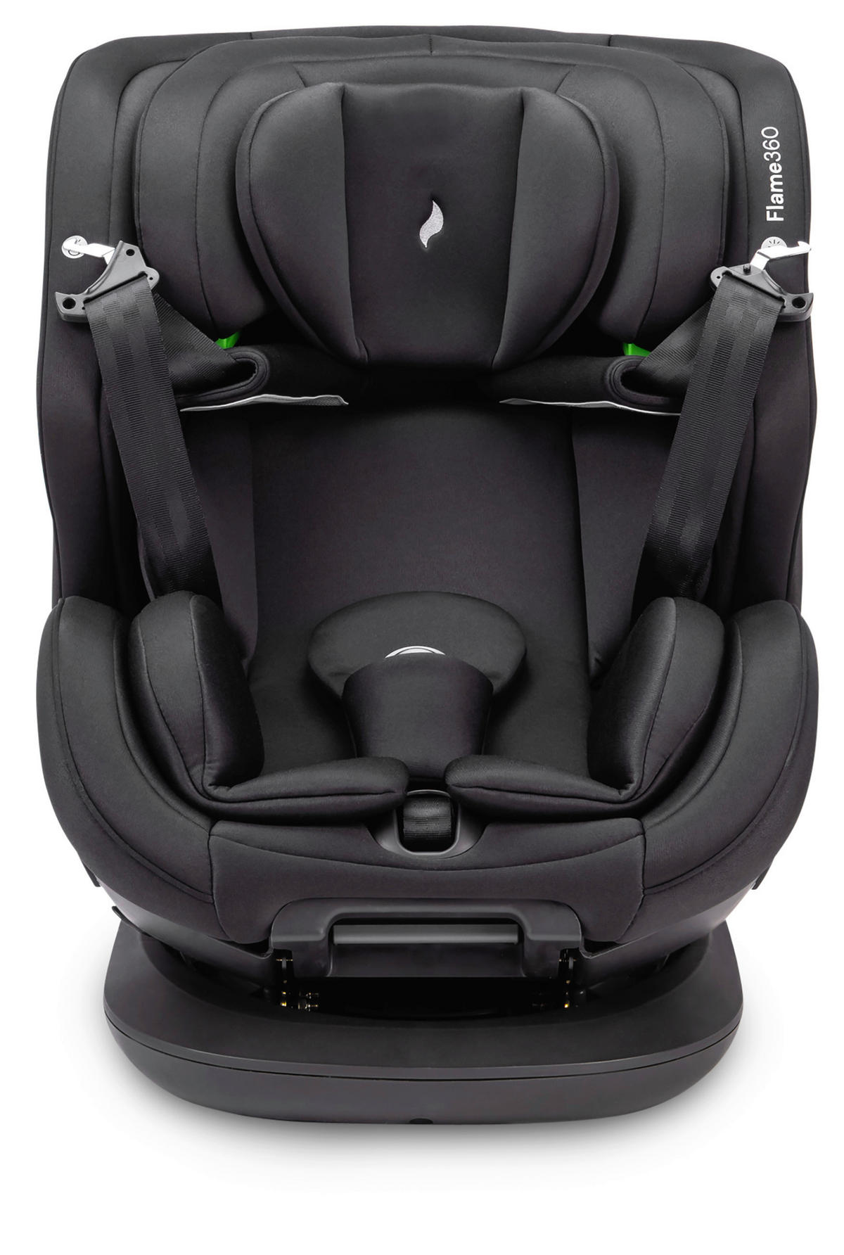 REBOARDER-KINDERSITZ FLAME360 ISOFIX  - Schwarz, Basics, Kunststoff/Textil (44/58/48cm) - Osann