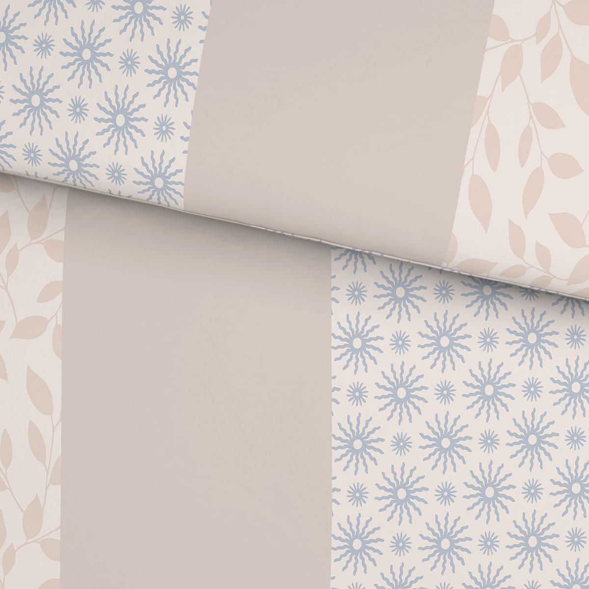 BETTWÄSCHESET 2-teilig Satin 160/210 cm  - Multicolor, Konventionell, Textil (160/210cm) - Novel