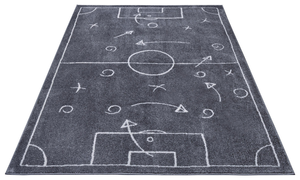 KINDERTEPPICH 160/235/235 cm Adventures  - Dunkelgrau, Design, Kunststoff/Textil (160/235/235cm) - Hanse Home