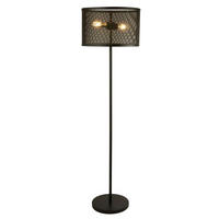 STEHLEUCHTE 40/40/145 cm    - Schwarz, Design, Kunststoff/Metall (40/40/145cm)