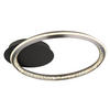 LED-DECKENLEUCHTE 53/50/8 cm   - Opal/Grau, Design, Kunststoff/Metall (53/50/8cm) - Globo