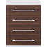 SIDEBOARD 60/76,5/43 cm - Eichefarben/Weiß, Design, Holzwerkstoff/Metall (60/76,5/43cm) SIDEBOARD 60/76,5/43 cm - Eichefarben/Weiß, Design, Holzwerkstoff/Metall (60/76,5/43cm)