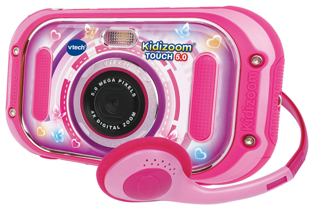KINDERKAMERA - Pink/Multicolor, Basics, Kunststoff (25,4/27,9/5,8cm) - Vtech