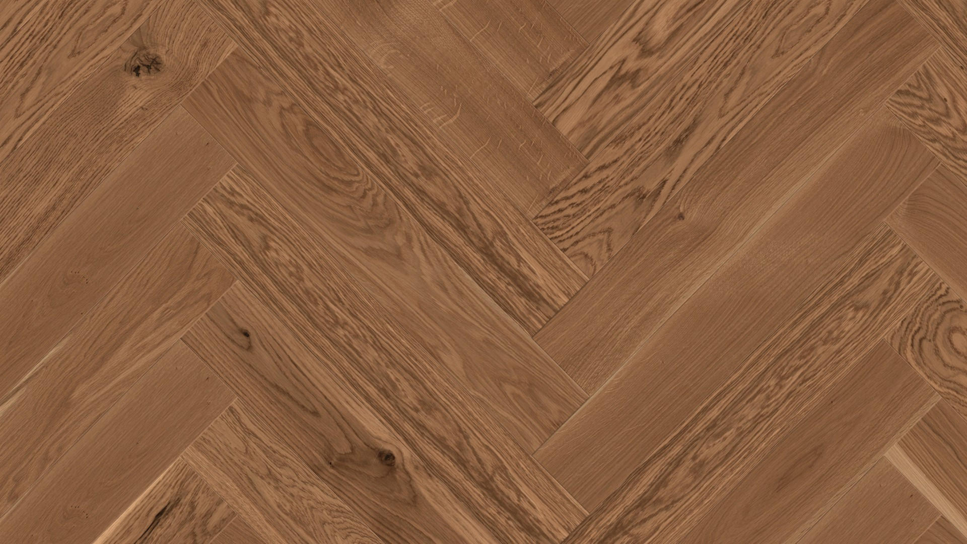 FISCHGRÄT Eiche Amber R Stab 750  per  m² - Eichefarben, Design, Holz (75/12,5/0,93cm) - Weitzer Parkett