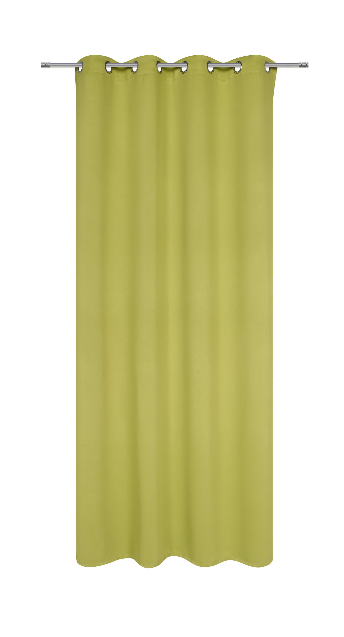 ÖSENVORHANG black-out (lichtundurchlässig)  - Grün, Basics, Textil (140/245cm) - Esposa