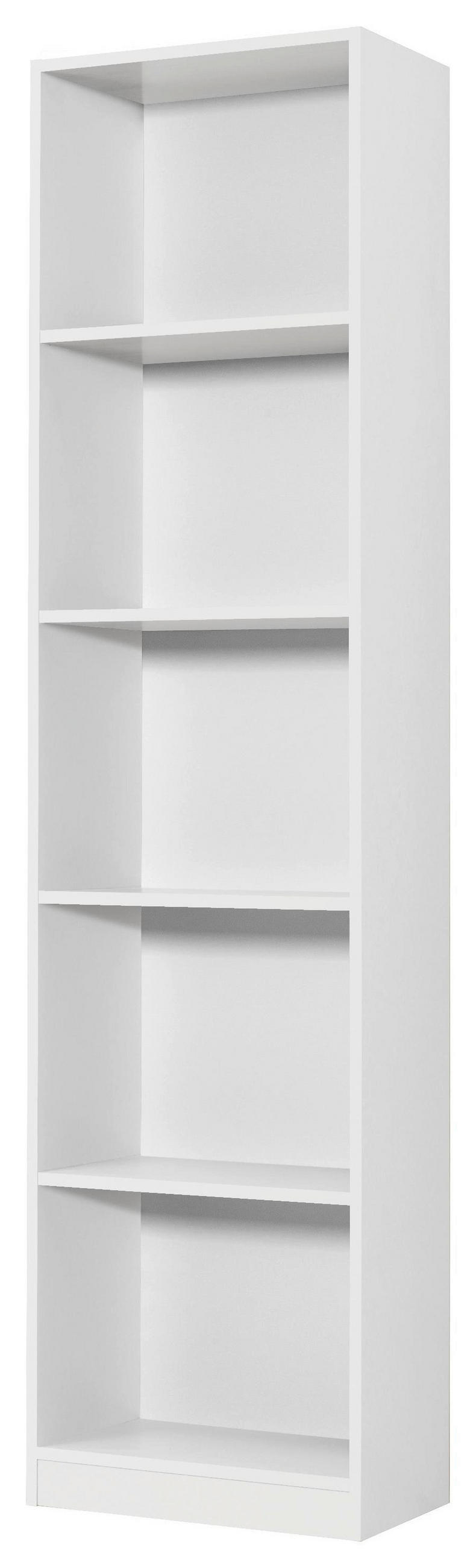 REGAL  47/210/32 cm Weiss  - Weiss, Design, Holzwerkstoff (47/210/32cm) - Carryhome