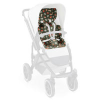 KINDERWAGENEINLAGE Einlagen-Set Kinderwagen  - Multicolor/Olivgrün, Basics, Textil (42/31/7cm) - ABC Design