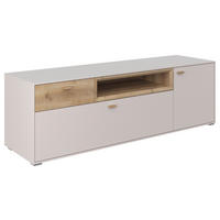 LOWBOARD  in 165/53/49,1 cm  - Sandfarben/Eichefarben, Modern, Holz/Holzwerkstoff (165/53/49,1cm) - Hom`in