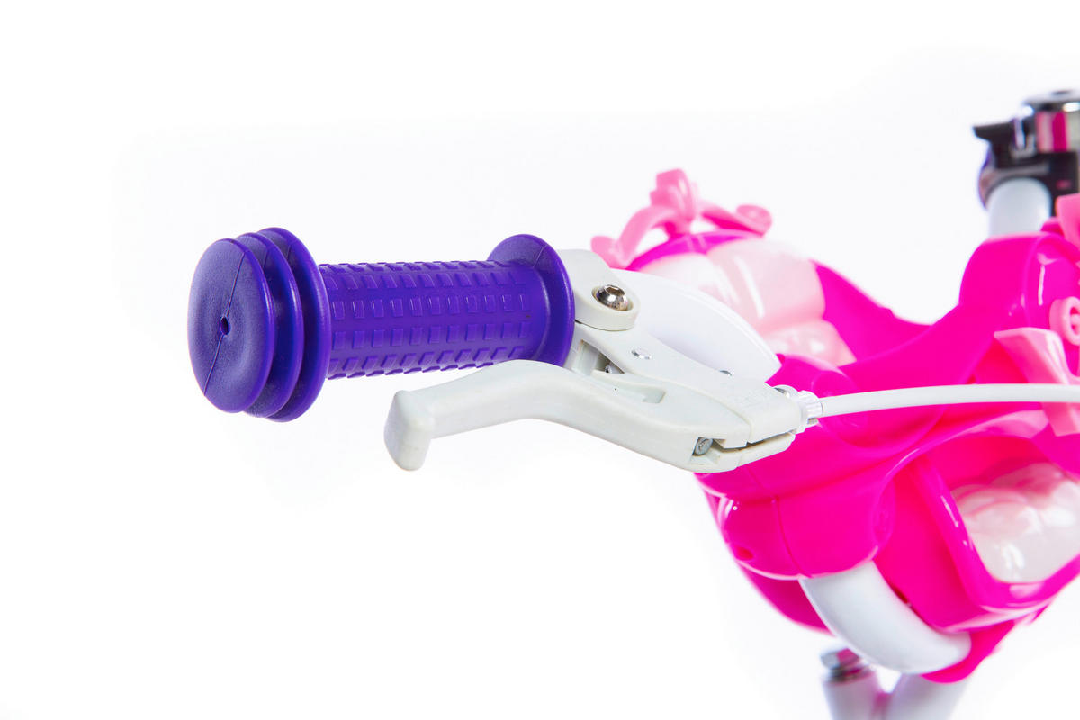 KINDERFAHRRAD 12 Zoll  - Pink, Basics, Metall (54/75/87cm)