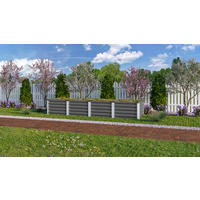 HOCHBEET 65/40,3/245 cm  - Anthrazit/Alufarben, Basics, Metall (65/40,3/245cm)