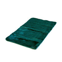 FÜRDŐSZOBASZŐNYEG   sötétzöld   - sötétzöld, Basics, textil (100/2/100cm)