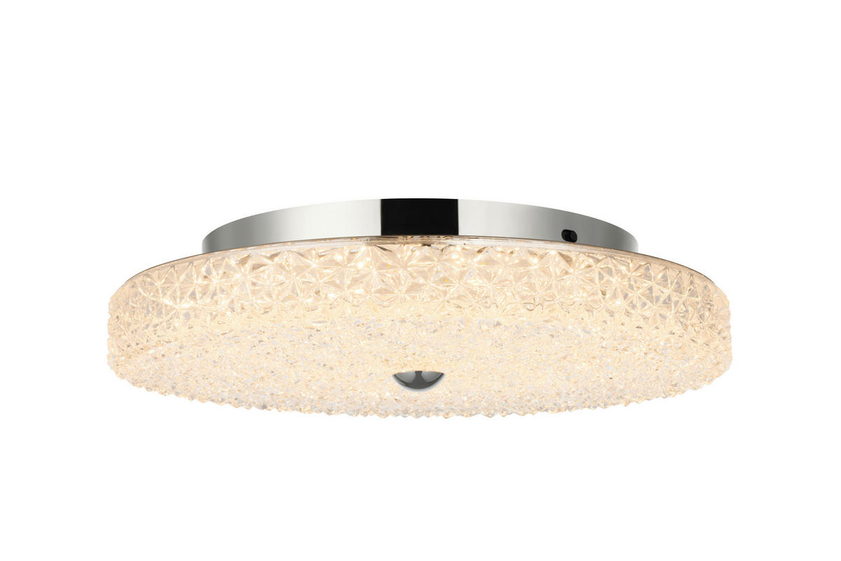 LED-TAKLAMPA 21 W 40/9,5 cm  - klar, Klassisk, metall/glas (40/9,5cm) - Glandor